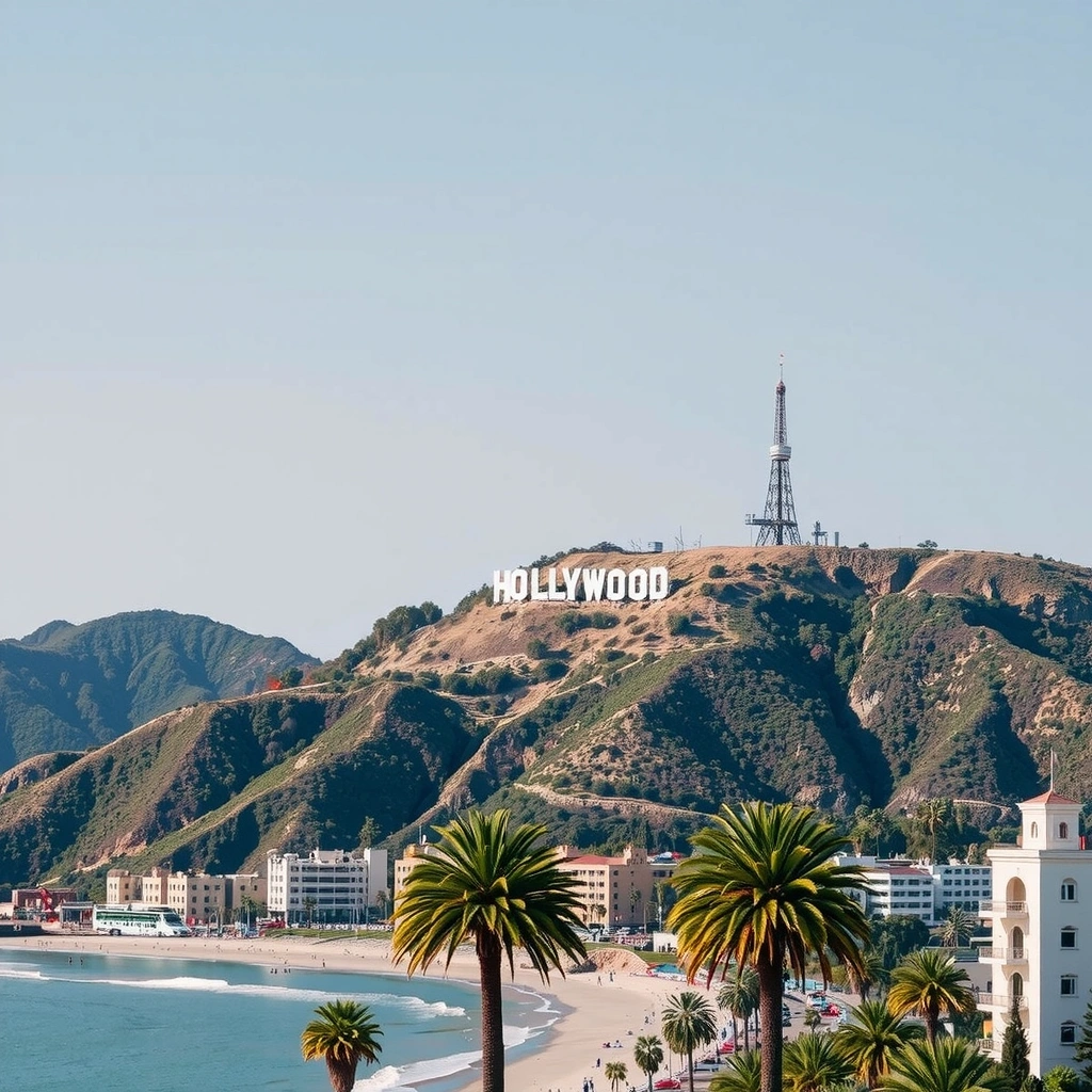 Лос-Анджелес - Голливуд и пляжи Калифорнии
