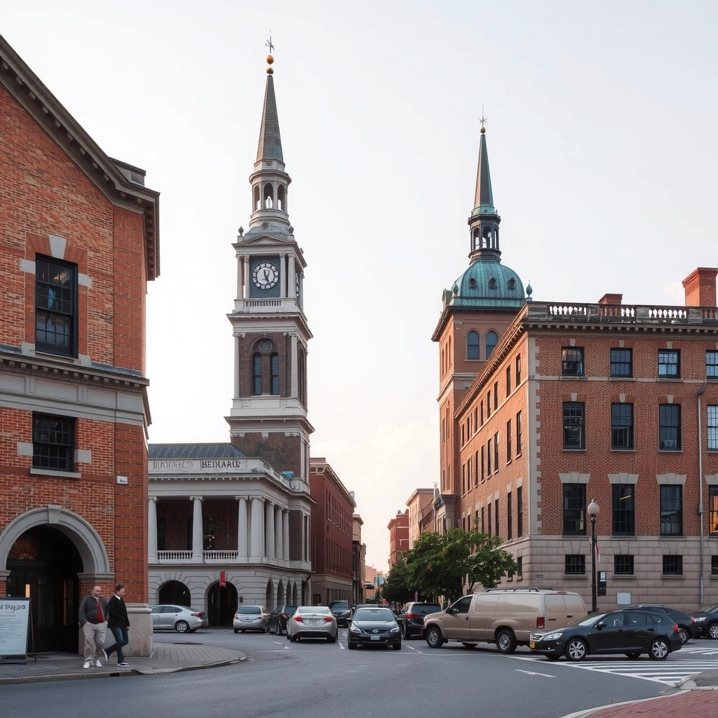 Бостон - Freedom Trail и Гарвардский университет