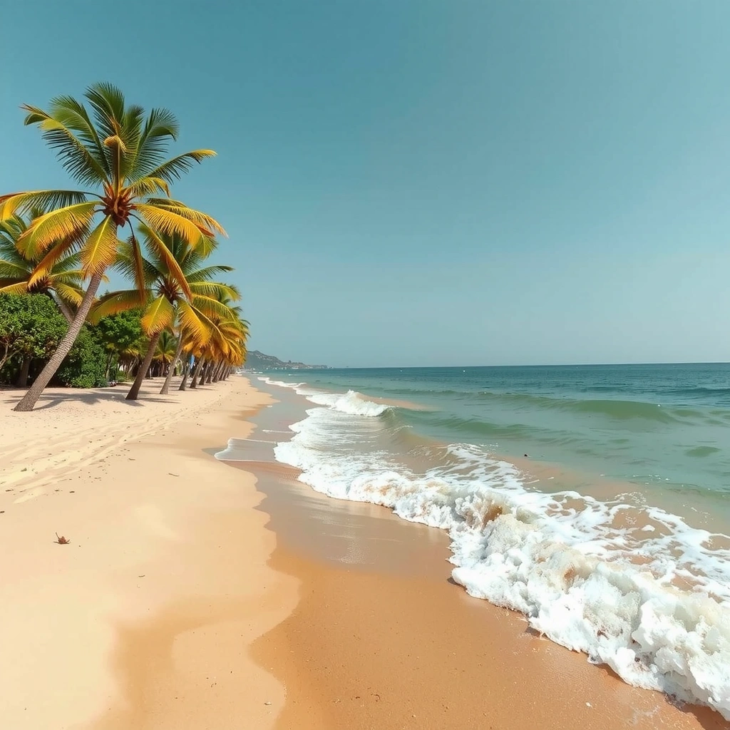 Летний пляжный отдых на побережье США